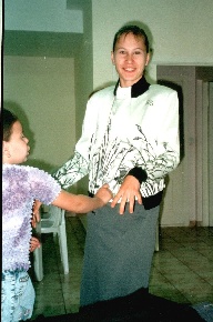 Brest Synagogue Women Wearing Clothes donated by Roberta Schenker, Los Angeles, CA USA 2004